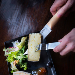 Set formaggio coltello e forchetta Opinel