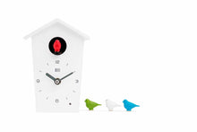 Carica l&#39;immagine nel visualizzatore di Gallery, Orologio a cucu KOOKOO animal house Bianco
