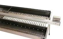 Carica l&#39;immagine nel visualizzatore di Gallery, Barbecue a carbone fornacella cuoci arrosticini automatico in acciaio inox TECNOROAST 80 DOUBLE
