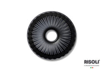 Carica l&#39;immagine nel visualizzatore di Gallery, Set regalo Stampo ciambellone e tortiera Risolì Royal D&#39;Alù Black Plus - PREZZO OUTLET -
