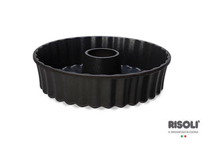Set regalo Stampo ciambellone e tortiera Risolì Royal D'Alù Black Plus - PREZZO OUTLET -