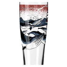 Carica l&#39;immagine nel visualizzatore di Gallery, Confezione 2 bicchieri da birra BRAUCHZEIT #6 &quot;FISHER BALENE &amp; NAVE&quot; RITZENHOFF
