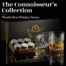 Carica l&#39;immagine nel visualizzatore di Gallery, Set whisky Connoisseur&#39;s - Palm Whiskey Glass Edition R.O.C.K.S.
