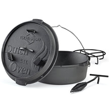 Carica l&#39;immagine nel visualizzatore di Gallery, Forno olandese BBQ in ghisa KÜCHENPROFI Dutch Oven
