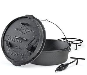 Forno olandese BBQ in ghisa KÜCHENPROFI Dutch Oven