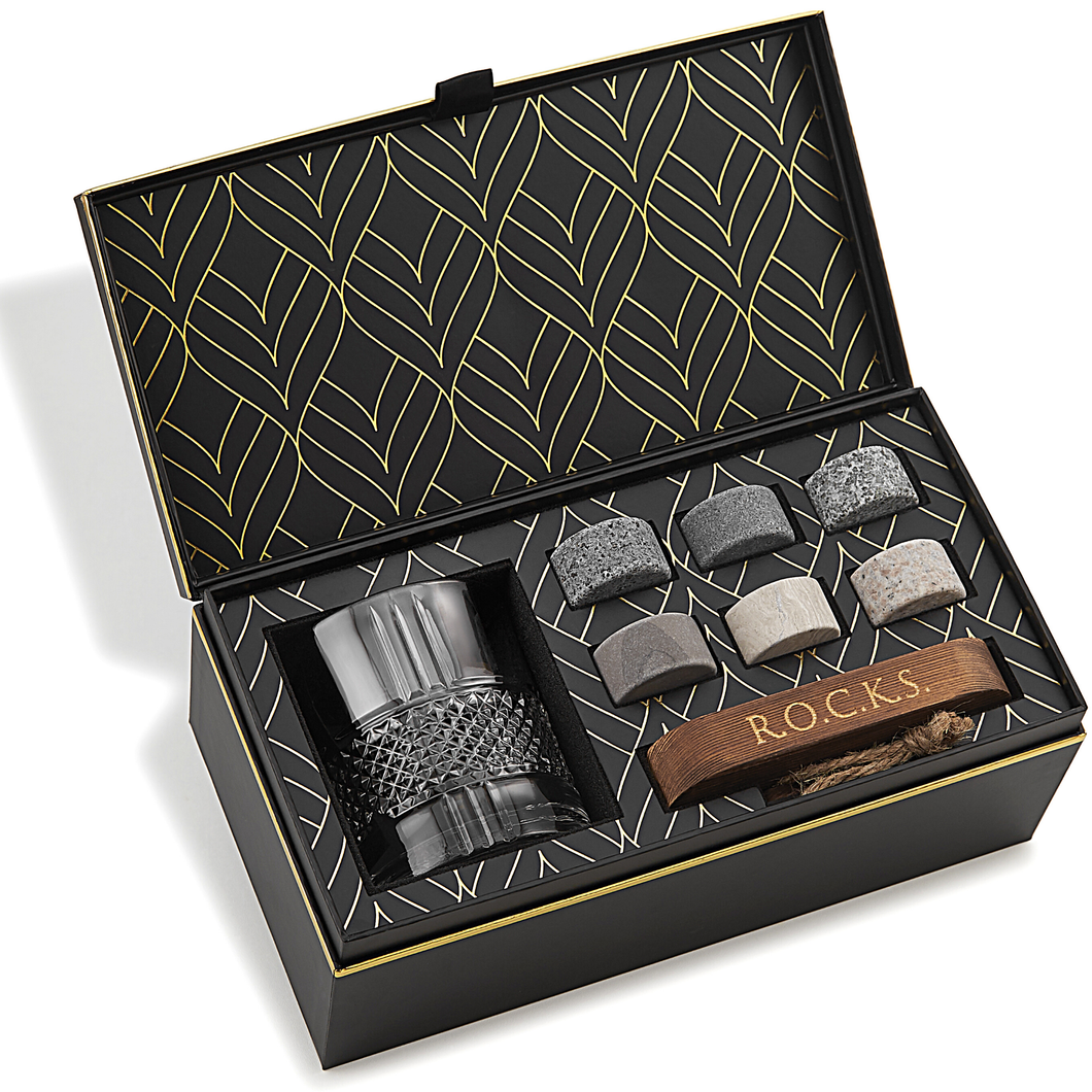 Set whyisky Connoisseur's - Reserve Glass Edition R.O.C.K.S.