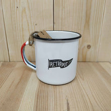 Carica l&#39;immagine nel visualizzatore di Gallery, Tazza RETROPOT acciaio smaltato &quot;Survival Time&quot;
