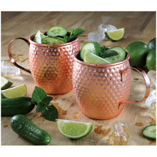 Carica l&#39;immagine nel visualizzatore di Gallery, Boccale in rame martellato Moscow Mule Cilio
