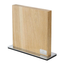 Carica l&#39;immagine nel visualizzatore di Gallery, Ceppo magnetico per coltelli ZASSENHAUS quercia/inox
