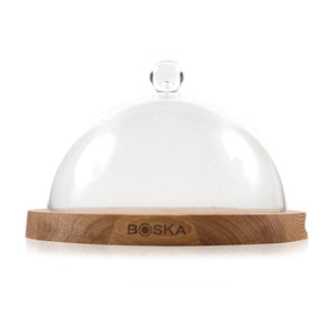 Campana per formaggi con tagliere in legno Friends Boska