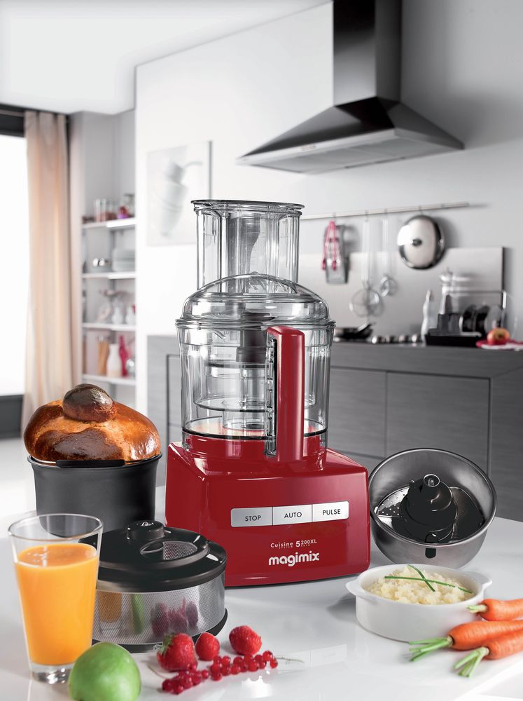 Robot multifunzione MAGIMIX Cuisine System 5200XL Premium Rosso - Prezzo Outlet