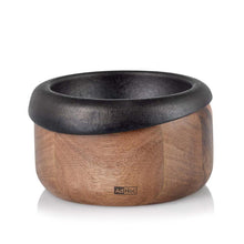 Carica l&#39;immagine nel visualizzatore di Gallery, Mortaio Crush in ghisa e legno di acacia AdHoc
