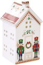 Carica l&#39;immagine nel visualizzatore di Gallery, Casetta portacandele in porcellana Nutcrackers classico
