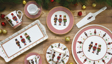 Carica l&#39;immagine nel visualizzatore di Gallery, Casetta portacandele in porcellana Nutcrackers classico
