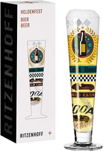 Carica l&#39;immagine nel visualizzatore di Gallery, Bicchiere da birra RITZENHOFF Heldenfest #1 Marutschke 385ml
