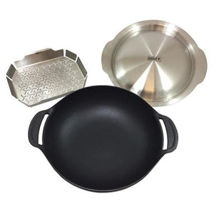 WOK in ghisa WEBER GOURMET SYSTEM