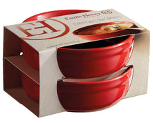 Carica l&#39;immagine nel visualizzatore di Gallery, Conf. 2 terrine creme brulee Emile Henry Grand Cru
