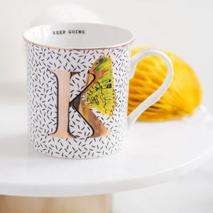 Tazza Alphabet Mug Gold Edition Yvonne Ellen