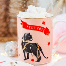 Carica l&#39;immagine nel visualizzatore di Gallery, Set 2 tazze Yvonne Ellen Cheetah and Panter Mug Christmas Edition
