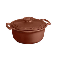 Carica l&#39;immagine nel visualizzatore di Gallery, Cocotte tonda Emile Henry Sublime Sienna Red
