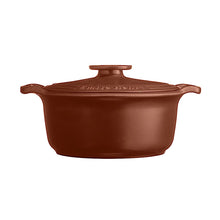 Carica l&#39;immagine nel visualizzatore di Gallery, Cocotte tonda Emile Henry Sublime Sienna Red
