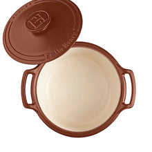 Carica l&#39;immagine nel visualizzatore di Gallery, Cocotte tonda Emile Henry Sublime Sienna Red
