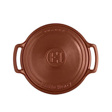 Carica l&#39;immagine nel visualizzatore di Gallery, Cocotte tonda Emile Henry Sublime Sienna Red
