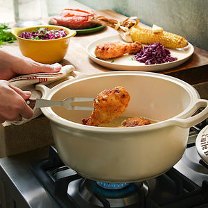 Cocotte tonda Emile Henry Sublime Indigo