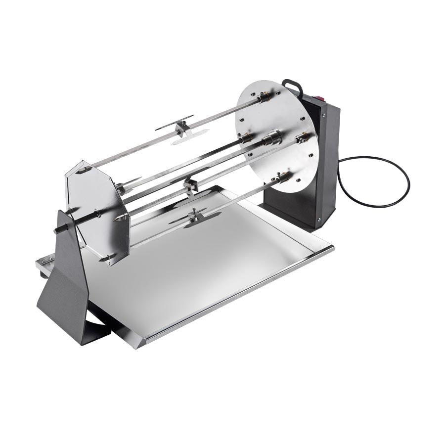 Girarrosto elettrico professionale per barbecue a legna VULCANO FIRE MeatFire900