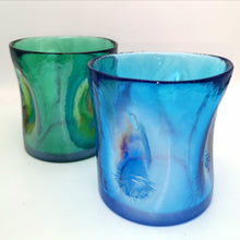 Carica l&#39;immagine nel visualizzatore di Gallery, Confezione 2 bicchieri tumbler cristallo  Yalos Murano

