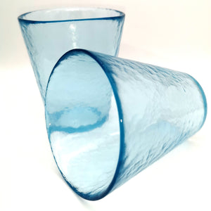 Set 6 bicchieri acqua cristallo Acquamare Happy Drink Yalos Murano