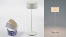 Carica l&#39;immagine nel visualizzatore di Gallery, Lampada led Personalizzabile portatile ricaricabile AB+ LOGO
