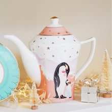 Carica l&#39;immagine nel visualizzatore di Gallery, Teiera Yvonne Ellen Penguin Teapot Christmas Edition
