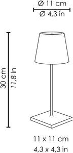 Lampada da Tavolo Poldina Pro Mini Corten
