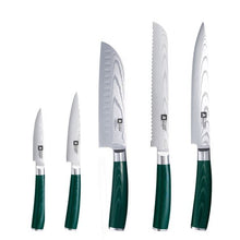 Carica l&#39;immagine nel visualizzatore di Gallery, Coltello multiuso lama 12cm professionale MIDORI in cofanetto bambù
