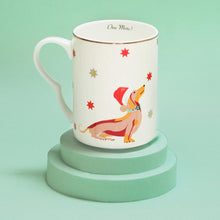 Carica l&#39;immagine nel visualizzatore di Gallery, Tazza Yvonne Ellen Sausage Dog Mug Christmas Edition
