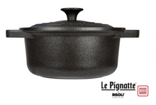 Carica l&#39;immagine nel visualizzatore di Gallery, Casseruola cocotte alluminio pressofuso &quot;LE PIGNATTE&quot; RISOLÌ
