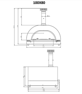 Forno a legna Clementi Gold