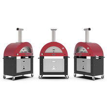 Carica l&#39;immagine nel visualizzatore di Gallery, Forno ibrido legna/gas ALFA MODERNO 3 PIZZE

