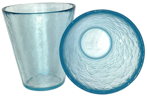 Set 6 bicchieri acqua cristallo Acquamare Happy Drink Yalos Murano