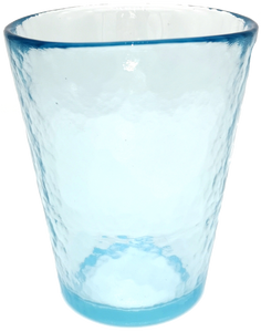 Set 6 bicchieri acqua cristallo Acquamare Happy Drink Yalos Murano