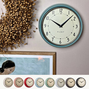 Orologio da parete PLINT Retro Wall Clock antracite