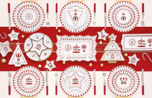 Carica l&#39;immagine nel visualizzatore di Gallery, Piatto dessert in porcellana Ø19 cm Christmas Wonderland
