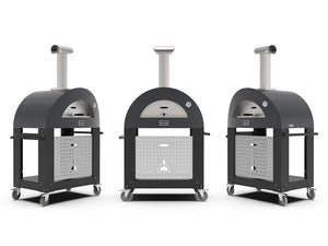 Forno ibrido legna/gas ALFA MODERNO 3 PIZZE