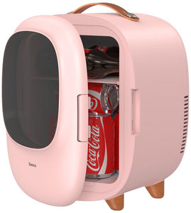 Minifrigo portatile Zero Space Refrigerator Baseus 8Lt Rosa