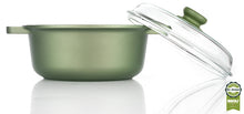 Carica l&#39;immagine nel visualizzatore di Gallery, Casseruola alluminio pressofuso con coperchio  RISOLÌ DR GREEN
