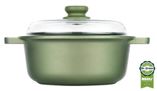 Carica l&#39;immagine nel visualizzatore di Gallery, Casseruola alluminio pressofuso con coperchio  RISOLÌ DR GREEN
