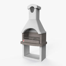 Carica l&#39;immagine nel visualizzatore di Gallery, Barbecue in cemento con cappa SAROM COLUMBIA
