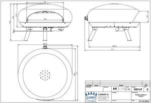 Forno elettrico per pizza Clementi Crosti