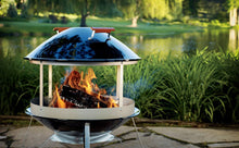 Carica l&#39;immagine nel visualizzatore di Gallery, Caminetto mobile per esterno braciere WEBER FIREPLACE - PREZZO OUTLET -
